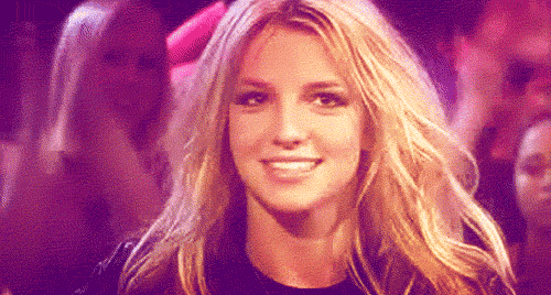 britney smiling